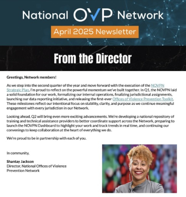 Banner Image of April 2025 Newsletter