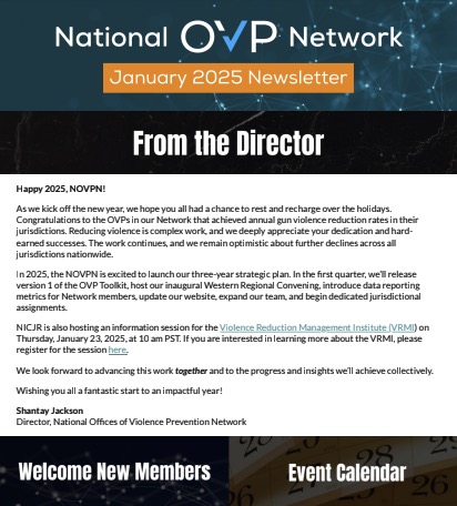 Thumbnail for January 2025 Newsletter