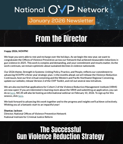 Thumbnail for January 2026 Newsletter