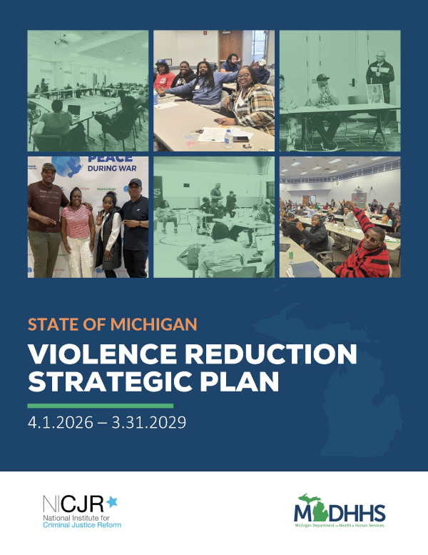 Banner Image of Michigan Violence Reduction Strategic Plan