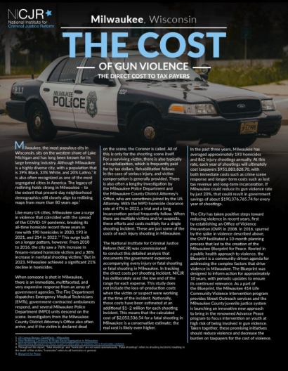 Thumbnail for Milwaukee, WI: Cost of Gun Violence