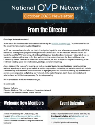 Thumbnail for October 2025 Newsletter